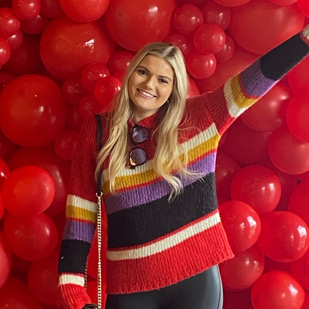 Colorblock sweater - Picture 2 of 2